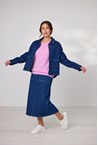 MARYLIN DENIM JKT - mid blue